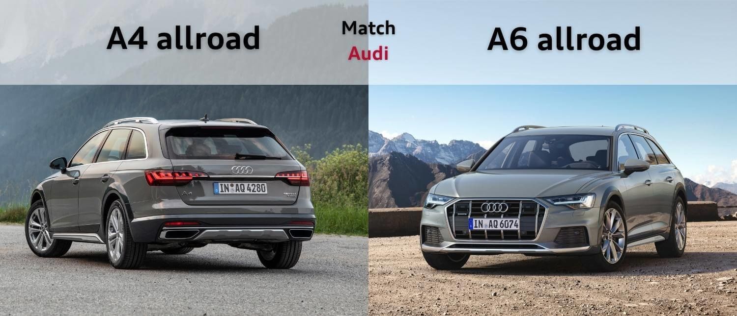 2022 A4 allroad vs 2022 A6 allroad which Audi allterrain wagon to